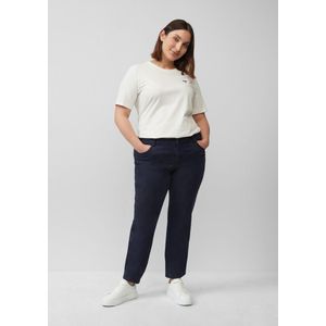 s.Oliver - Slim-Fit - Katoenen Satijnen Broek - 5-Pocket Ontwerp