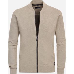 CASA MODA comfort fit vest - beige - Maat: 4XL