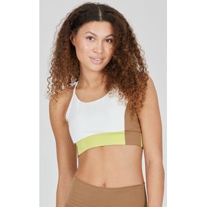 Athlecia - Sukey - Sport Bh - Lichtbruin - Soft Cup - Zonder Beugel