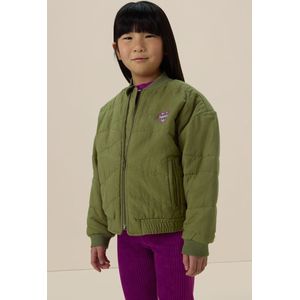 Sissy-Boy - Groen bomberjack met artwork