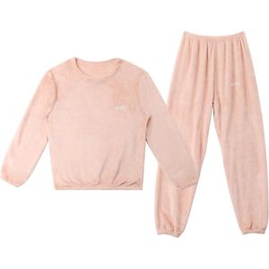Warme Winter Pyjama Set voor Kinderen met Lange Mouwen van Zachte Fleece