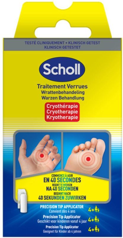 Scholl - SOS Wrattenbehandeling - Voordeelverpakking - 2 x 80 ml