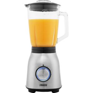 Princess 212091 Blender RVS 1000 – vier snelheidsinstellingen – 1.5 L