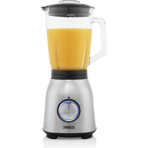 Princess 212091 Blender RVS 1000 – vier snelheidsinstellingen – 1.5 L