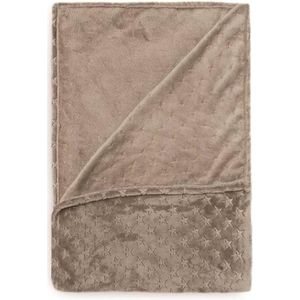 Heckett & Lane - Zain - Plaid - Antraciet - 150x200 cm