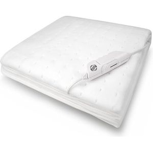 Equivera Elektrische Deken - Elektrische Deken - Verwarmde Deken - Elektrische Warmtedeken - Thermodeken - Temperatuurregeling - Overhittingsbeveiliging