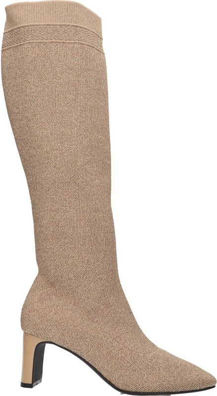 La Strada - Hoge Laars - Zwart - Met Glitterpatroon