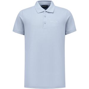 Ballin Amsterdam - Jongens Regular fit T-shirts Polo SS - Blue Grey - Maat 6