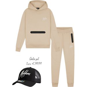 Malelions winter tracksuit jongens - khaki groen - Sport Counter + GRATIS PET!