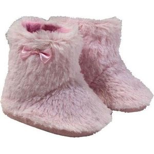 La Petite Couronne Babylaarzen Yeti Klittenband Roze Maat 18/19