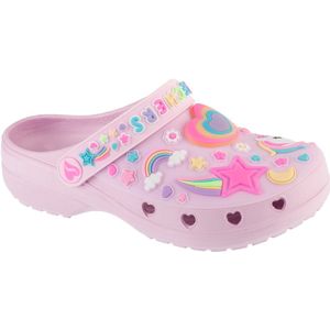 Skechers Meisje Heart Charmer-Girly Land houten schoen, Link Pink Veelkleurig, 11 Little Kid
