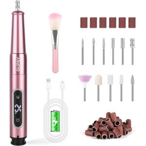 Draadloze Elektrische Nagelfrees voor Manicure en Pedicure - Professionele Nagelvijl met 25.000 tpm en 5 Snelheden