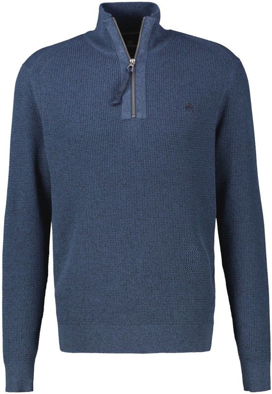 Lerros - Schipperstrui - Classic Navy - Gebreide Troyer - Lange Mouwen