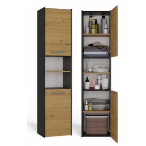 Sara S40 badkamerkolom ANTRACIET ARTISAN
