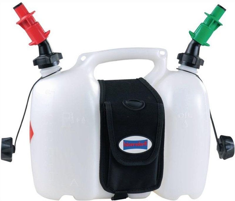 Hunersdorff - Dubbele Jerrycanset - Natuur - HDPE - Inhoud 6 + 3 l