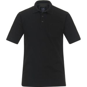 Redmond - Polo - Zwart - Pique - Wijd Model