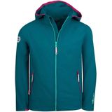 Trollkids - Kvalvika - Softshelljack - Blauw - 92% Polyamide, 8% Elastaan