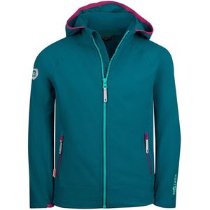 Trollkids - Kvalvika - Softshelljack - Blauw - 92% Polyamide, 8% Elastaan