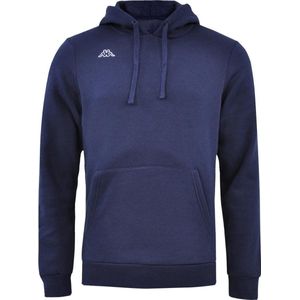 Kappa - Sweat Logo Cuneo - Blauwe Hoodie - L - Blauw