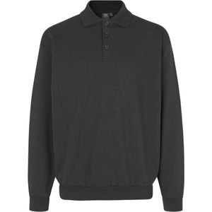 ID Polo Sweater Classic Heren Charcoal - Maat 3XL