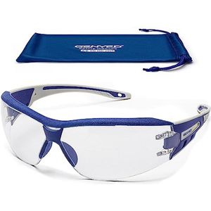 Veiligheidsbril met Anti Fog en Anti Scratch Lens - Lichtgewicht Werkbril voor Professioneel Gebruik