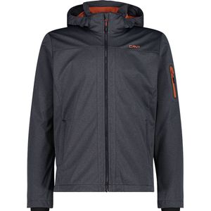 Cmp - Zip Hood 39A5027M - Softshelljack - Zwart - 3XL - Man
