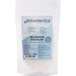 MontenSal - Magnesium Vlokken Kristallen - Voetenbad - 125 gram