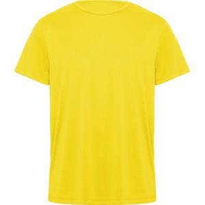 3 pack Geel unisex Control Dry sportshirt korte mouwen Daytona merk Roly maat S