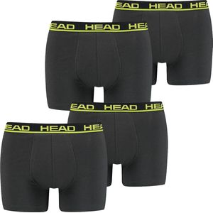 HEAD Heren Boxershorts HEAD BASIC BOXER 4er Pack 4 Pack Veelkleurig L
