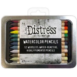 Ranger Tim Holtz Distress Watercolor Pencils 12 st Kit #5 TDH83597 Tim Holtz (02-24)