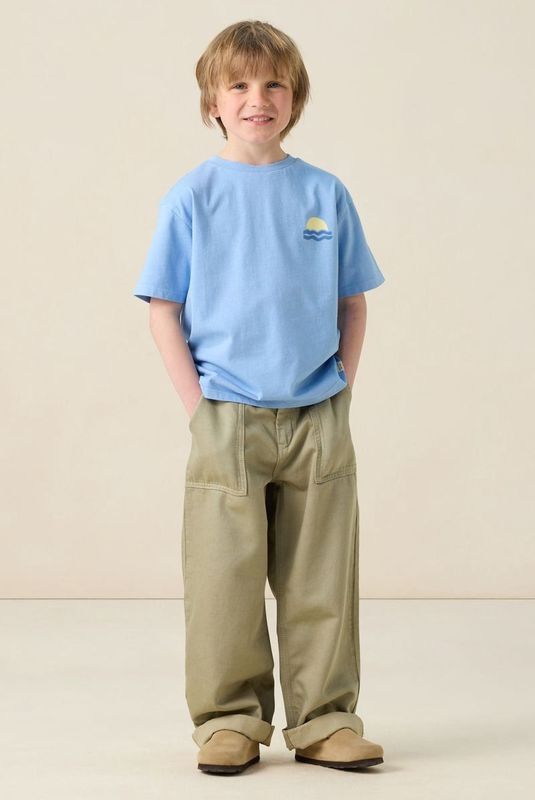 Sissy-Boy - T-shirt - Blauw - Artwork