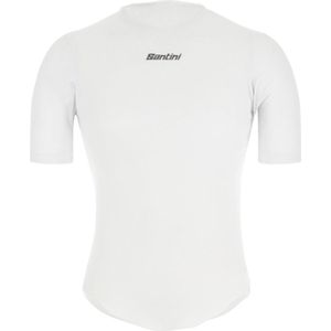 Santini Ondershirt korte mouwen Wit Heren - Delta Cooling Base Layer T-Shirt White - M/L