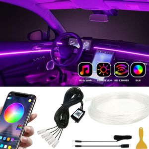 Dailysuppliess Auto Interieur Verlichting - Led Strip Auto – 6M – Met App - RGB