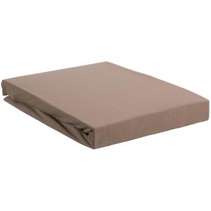 Beddinghouse Jersey Lycra - Splittopper Hoeslaken - 180x200/220 - Taupe