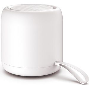 Hoogwaardige Bluetooth speake - Draagbare Bluetooth speaker - Buitenwaterdichte draadloze verbinding TWS - Mini subwoofer - voor familiefeesten en verjaardagscadeaus - Wit