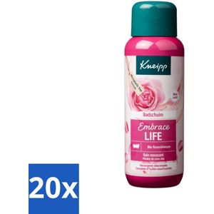 Kneipp - Badschuim - Embrace Life - Anti-Aging verzorging - 400 ml - Bulkverpakking - 20 stuks