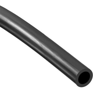 Brandstofslang NBR van 3 mm x 5 mm - 1 meter lengte - Zwart - Voor benzine, olie en diesel