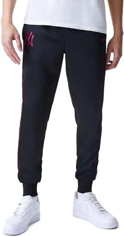 New Era - Mlb Trackbroek Neyyan - Zwart - Streetwear - Volwassen