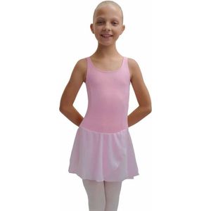 Dancing Daisy Balletpakje met vast rokje roze - (1) 5-7y - Maat 104/122