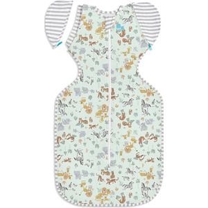 Love to Dream™ Babyslaapzak Swaddle Up™ - Inbakeren afbouwen - Baby 6-9 maanden - 8.5-11 kg - All Season - Safari