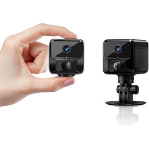 4K HD mini-bewakingscamera met live overdracht via mobiele telefoon app