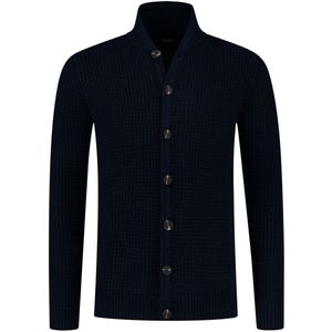 GENTS - Cardigan - Polyacryl - Blauw - Maat M/M