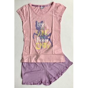 Disney Bambi shortama/pyjama - paars/roze - maat M (38)