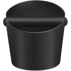 Koffie Knock Box Container voor Koffiedik - Zwart