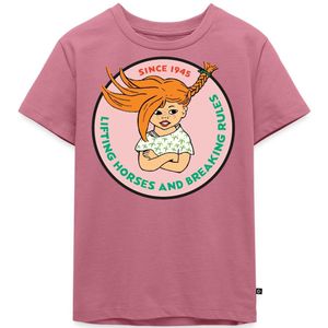 Pippi Langkous Wild Pippi Design Met Spreuk Premium T Shirt Kinderen