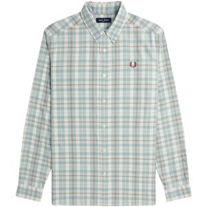 Fredperry Fp Twill Tartan Overhemd - Streetwear - Volwassen