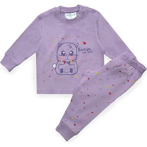 Fun2Wear - Pyjama Hamster Lila/Paars - Lila - Maat 74 - Meisjes