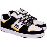 DC Shoes - DC Cure - Baskets - Wit - Zwart - Geel - Nubuck
