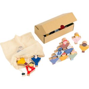 Educo Toren bouwen - Houten speelgoed - Houten puzzel - Educatief speelgoed - Kinderspeelgoed - Vanaf 3 jaar