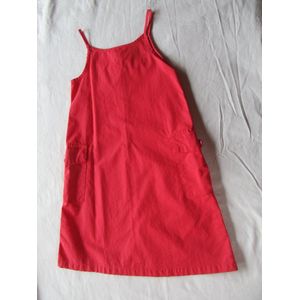 Petit Bateau - Jurk - Overgooier - Rood - 6 jaar 114